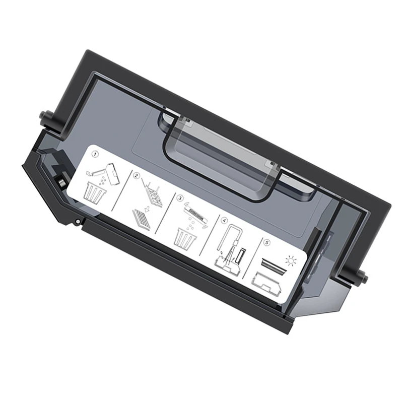 A26t-peças do recipiente do lixo da caixa de poeira para ecovacs deebot x5/pro omni, x5pro plus, x5pro ultra aspirador de pó caixa de lixo