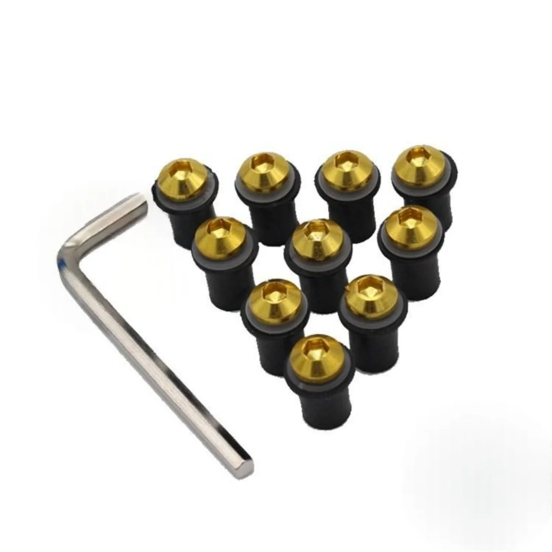 For F900R/F900XR/F750GS/F850GS, installation accessories - front windshield screws and windshield nuts view 3