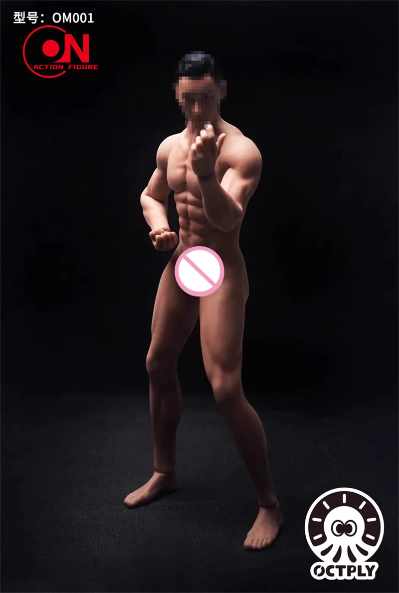 En Stock OCTPLY OM001 1/6 escala acero inoxidable esqueleto cuerpo súper Flexible sin costuras músculo figura masculina cuerpo muñeca