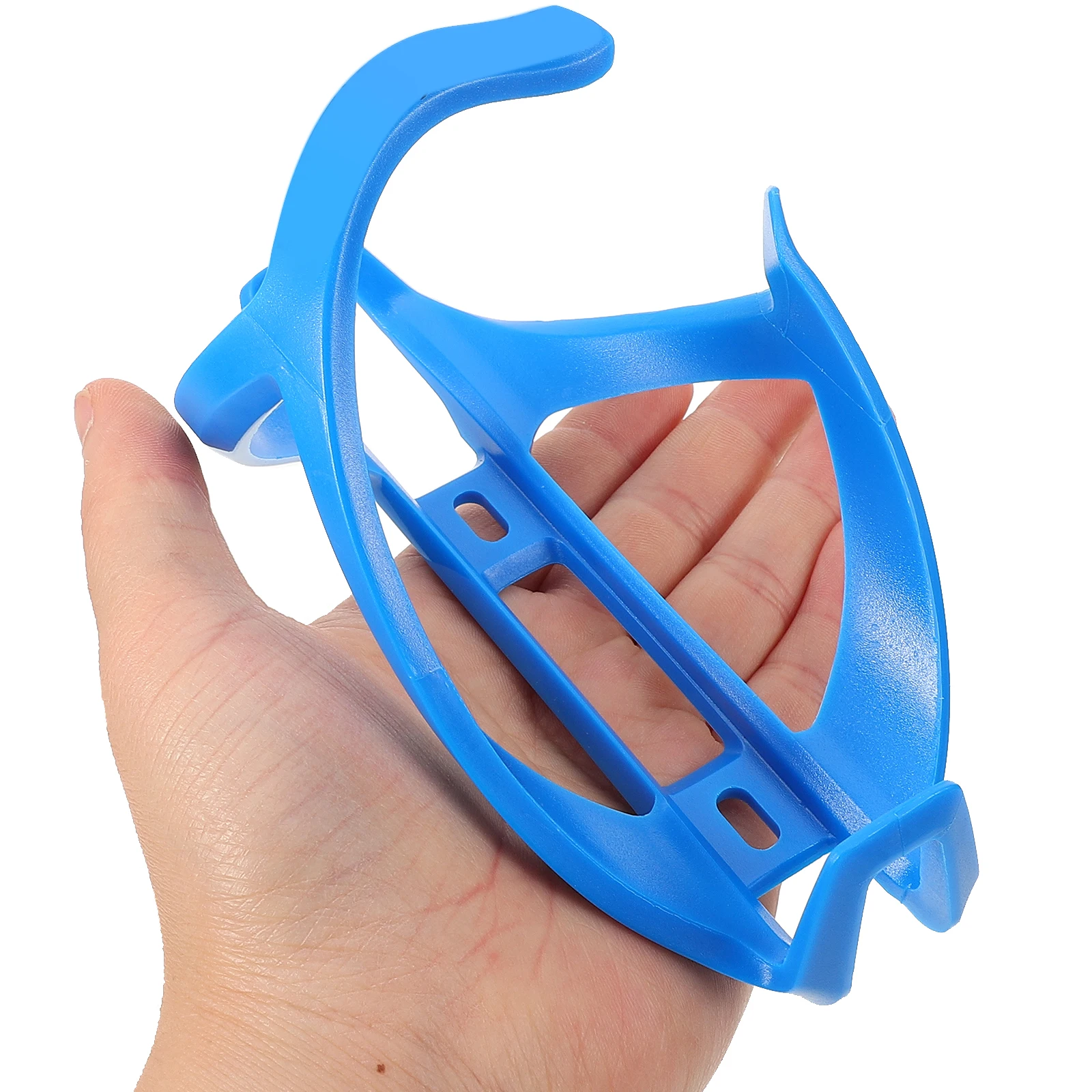 

Bike Water Bottle Holder Blue PC Durable Cage for Mountain Road Cycling Long Ride Accessories Lightweight Practical
