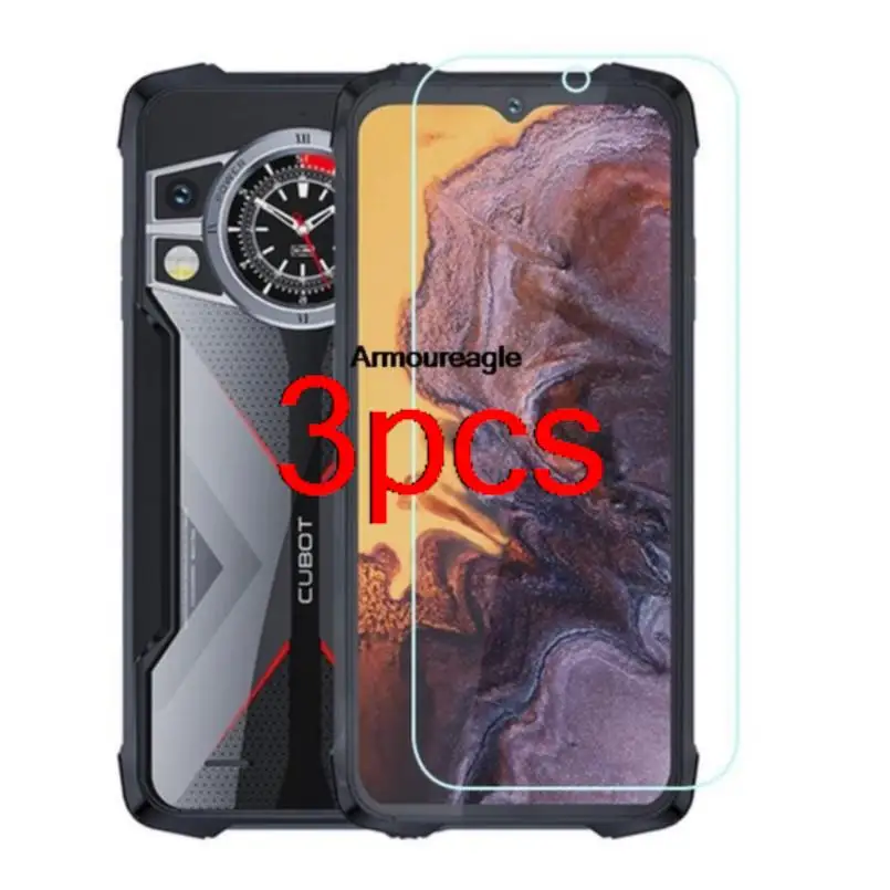 3 uds hd vidrio templado transparente para cubot kingkong 9 9h protector de pantalla para kingkong9 2.5d película frontal protectora delgada