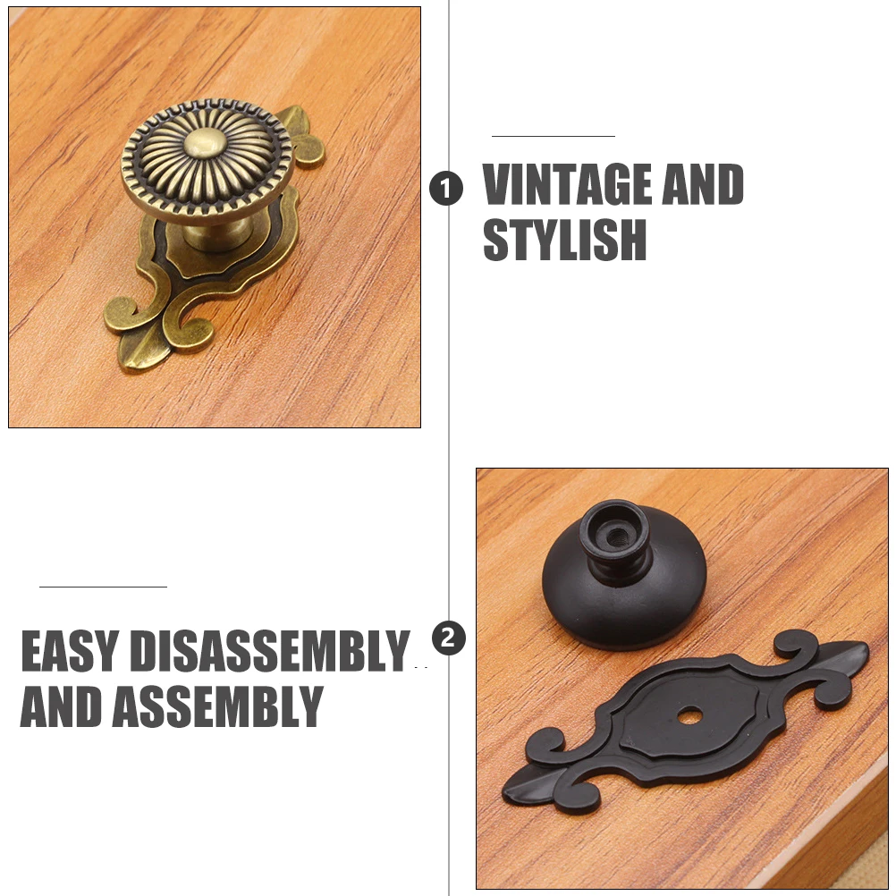 

Retro Door H les 210mm Black Zinc Alloy Cabinet Pulls Drawer Hardware Furniture Accessories Kitchen Wardrobe Bathrooms