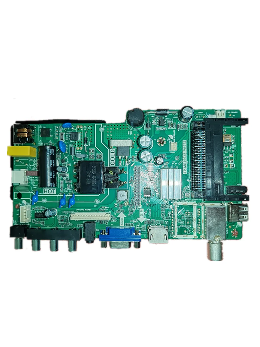 TP.MS3663S.PA672 Three in one TV motherboard LED driver 18--60V 300ma 40W Physical photos