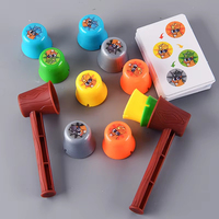 Quick Stacking Cup Game 20 Challenges Color cognition Children's Puzzle Hammering Gopher Party Game Toys For Kids Competition