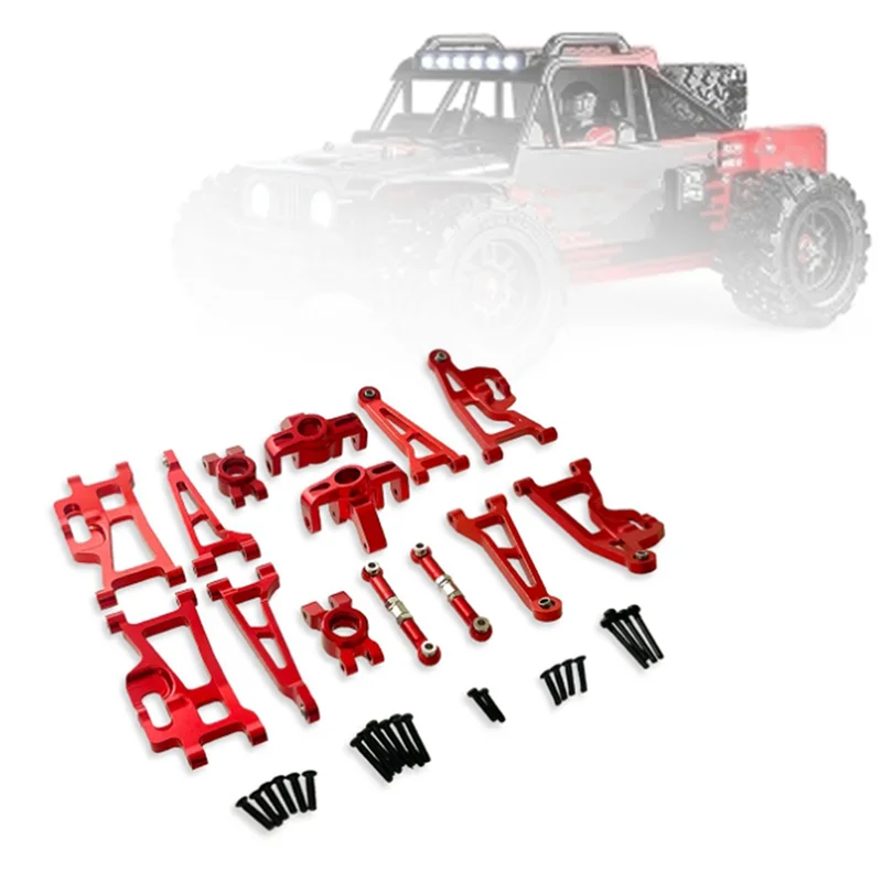 AS96-RC accesorios de coche brazo oscilante de Metal juego de actualización de copa de dirección para MJX Hyper Go 1/14 14209 14210 H14BM RC Car