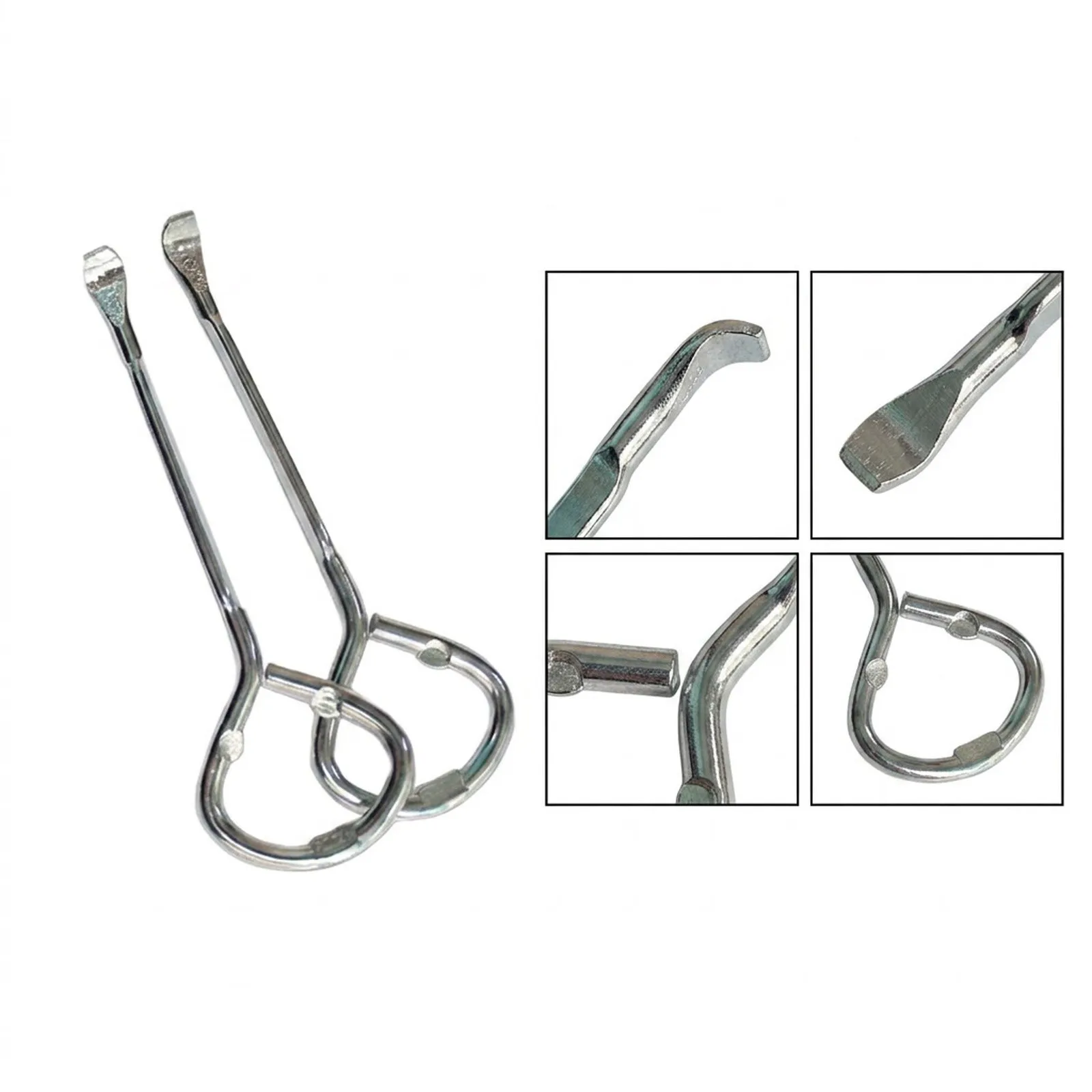 Beer Bottles Can Opener 11.2*3.7cm 2/4Pcs High Hardness for m10 Rustproof Cans Paint Buckets Beer Bottles  Beer