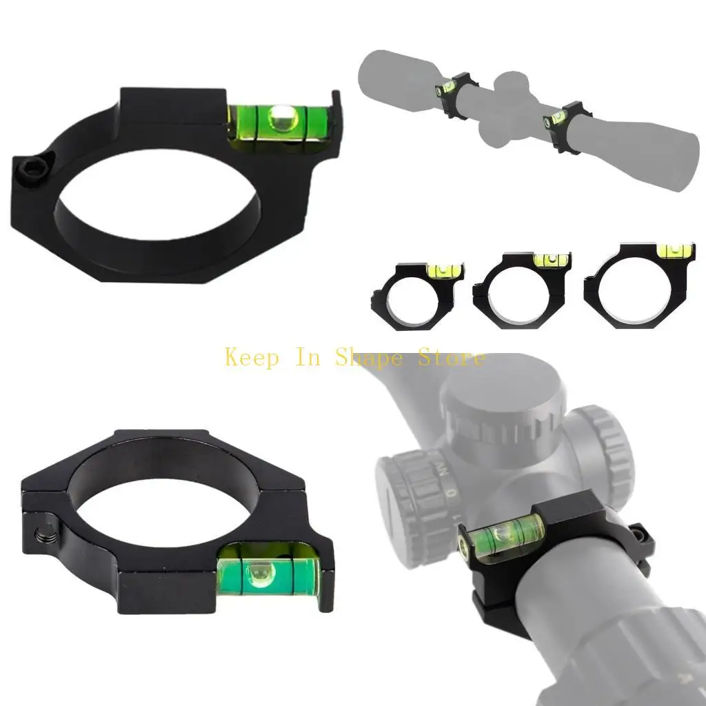 

U1JC Precisions Level Smooth Bubble Level AntiCant for Precisions with 1in Adapter Rings