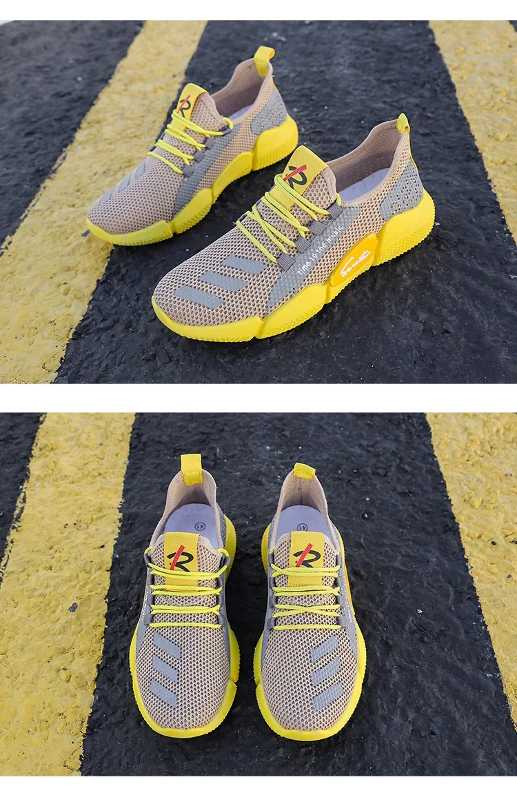 Herren-Tennisschuhe, atmungsaktives Air-Mesh-Material, Sportschuhe für das Fitnessstudio, bequeme Tennisschuhe für den Außenbereich, leichte Wanderschuhe. – Detail 8