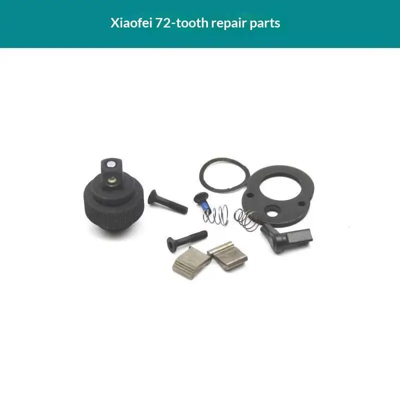 72T Ratchet Wrench Repair Kit Replacement Parts Anti Drop Ball Bearing For 1/4