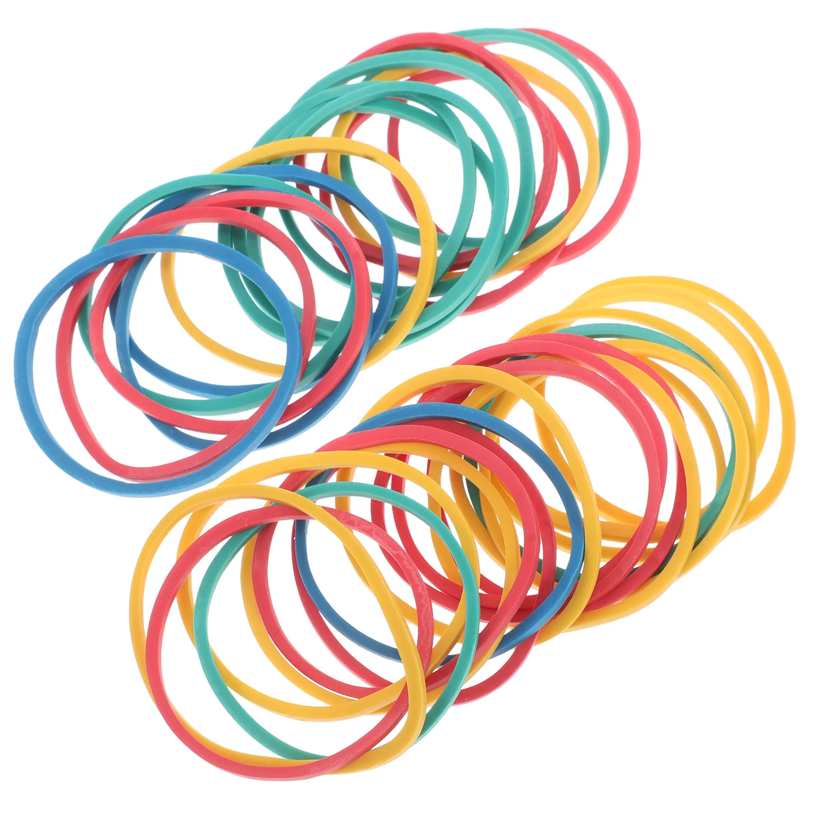 

60 PCS Colorful Rubber Bands Pegboard Colored Bulk for Hair Women Eraser Geoboard