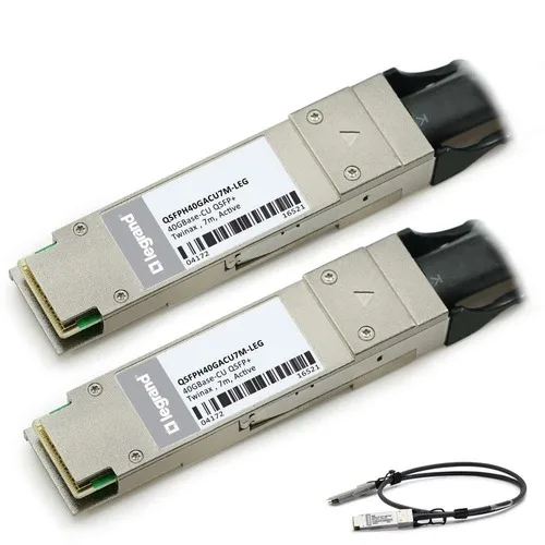 

Legrand Cisco QSFP-H40G-ACU7M QSFPH40GACU7M-LEG 40GBase-CU 7 Meters QSFP Direct Attach Cable - Silver - First - Used-Like New