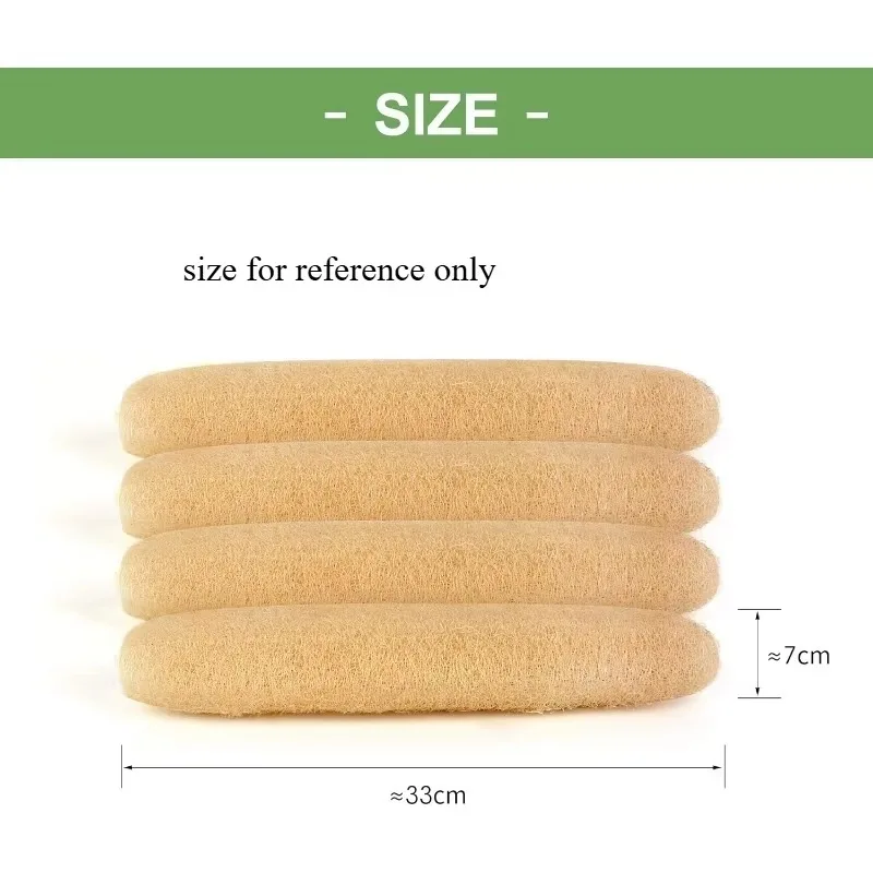 Kitchen Cleaning, Natural Bath, Luffa Exfoliating, Body Sponge with Rope, Luffa Scrub, Skincare, Spa, Shower, Bath Brush