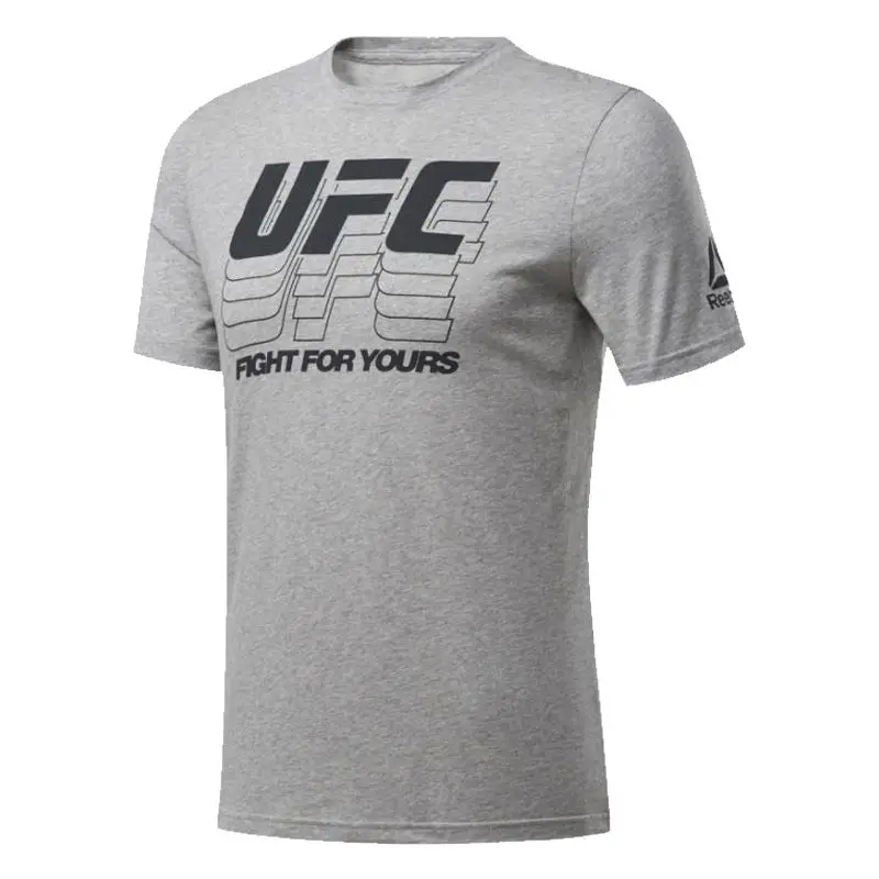UFC Ultimate Fighting Championship Boxing Muay Thai Short Sleeve Sports Training T-Shirt Unisex Summer Pure Cotton Tee