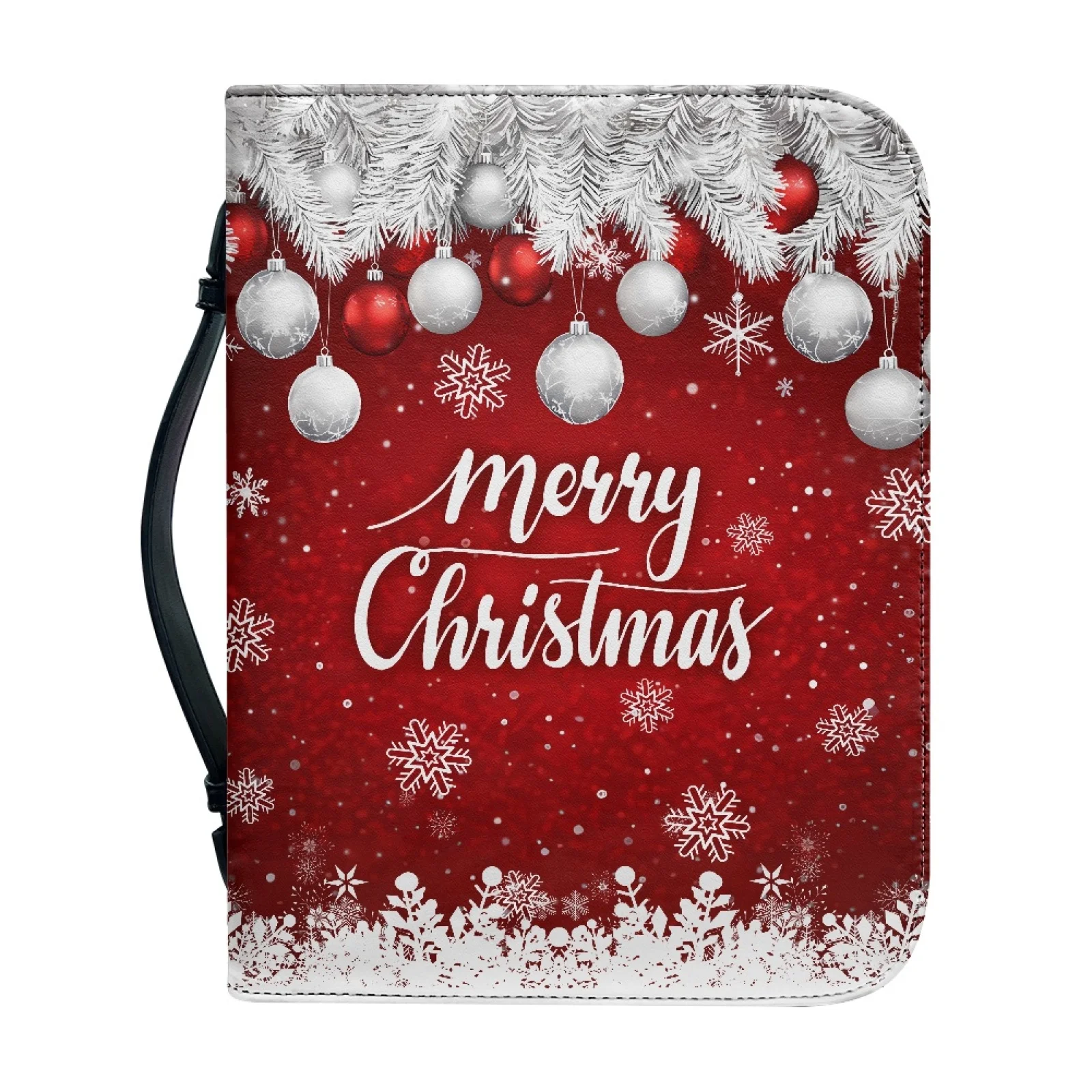 XIXIRIMIDO Merry Christmas Large Capacity Bible Bag for Women Protective Bible Covers 2026 Collection