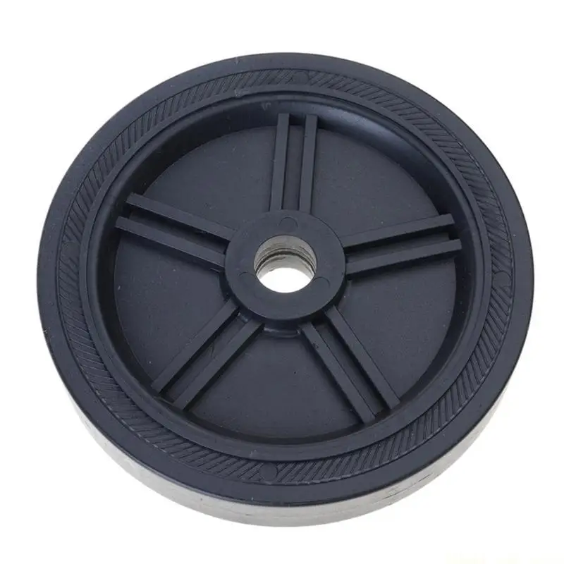 A2BE 2Pcs Heavy Duty Air Compressor Wheel Durability Plastic Casters Quiet Movement