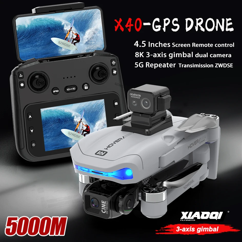 X40 Gps Drone Profe… - image
