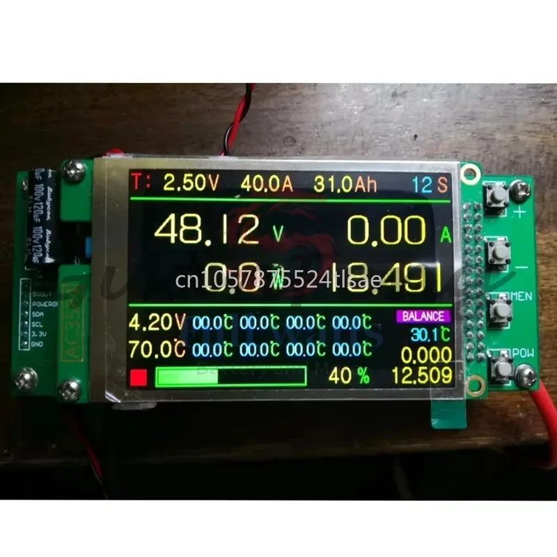For li ion lifepo4 4S 96S BMS system 12S 24S 36S 48S 60S 72S 84S 96S 100A 150A 96V 108V 120V 132V 144V 168V 180V
