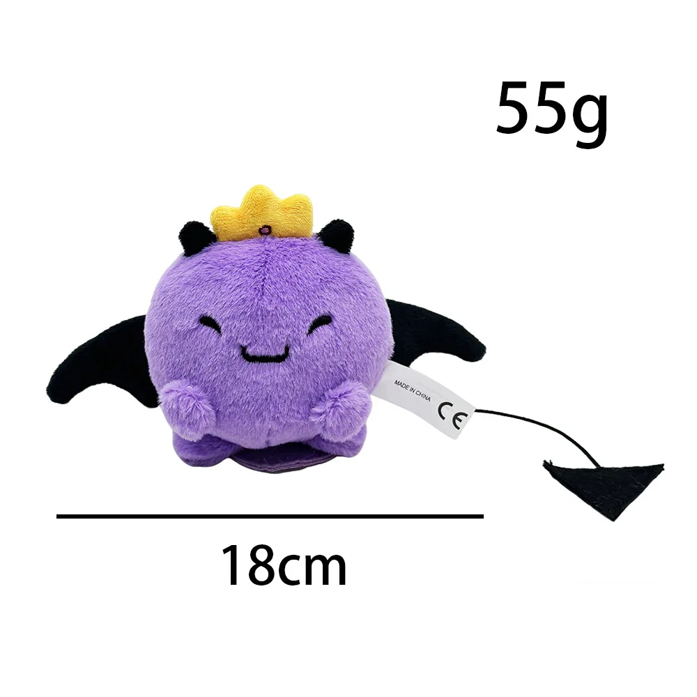 Neue instabile Wemmbu Plüschfigur, niedliche lila Anime-Puppe, weiche Sammlerfigur, Raumdekoration, Kindergeschenk, Plüschpuppe 18cm-20cm
