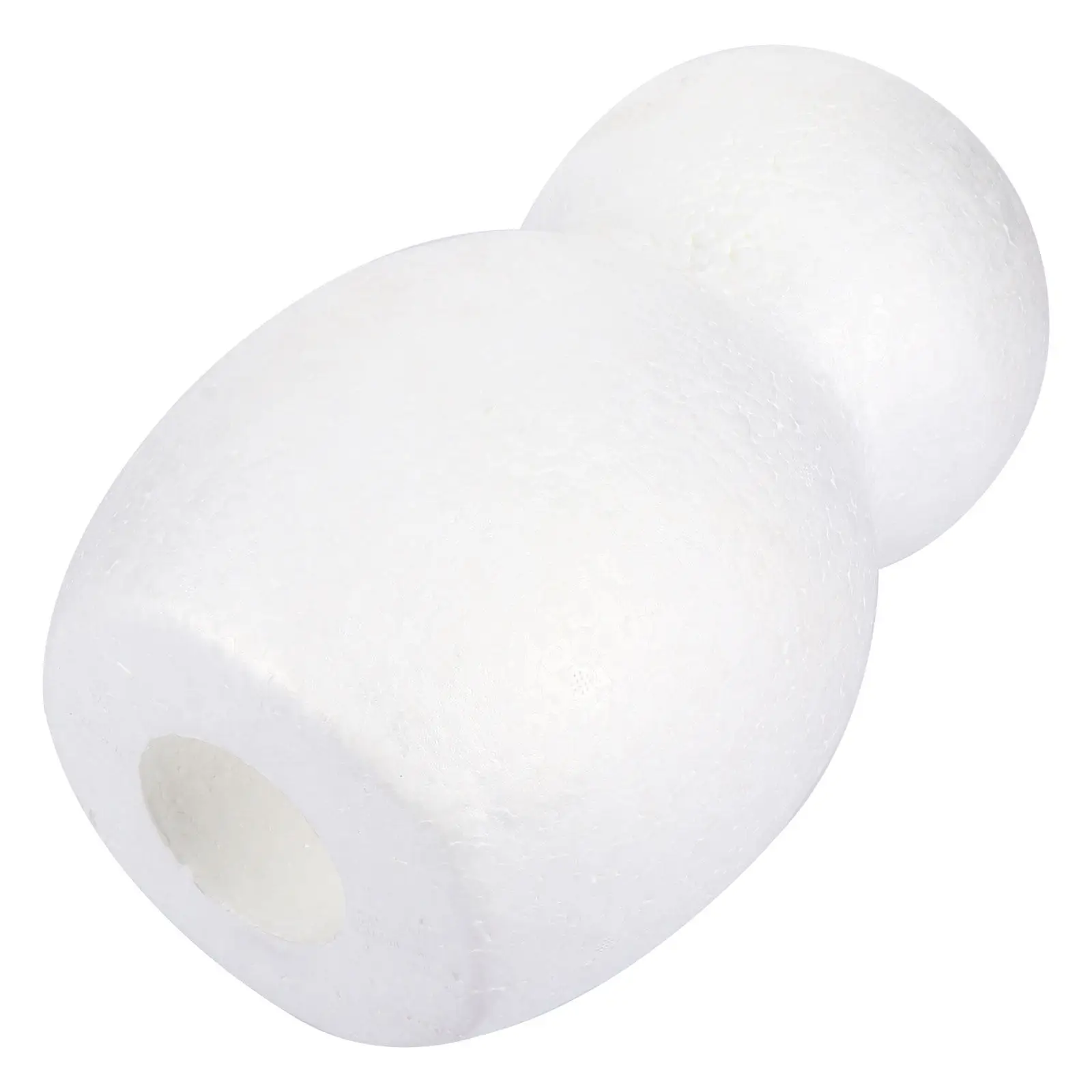 Snowman DIY Kits White Polystyrene Molds Ornament Craft Making for Children Fine Finger Movement Brain Hand Coordination