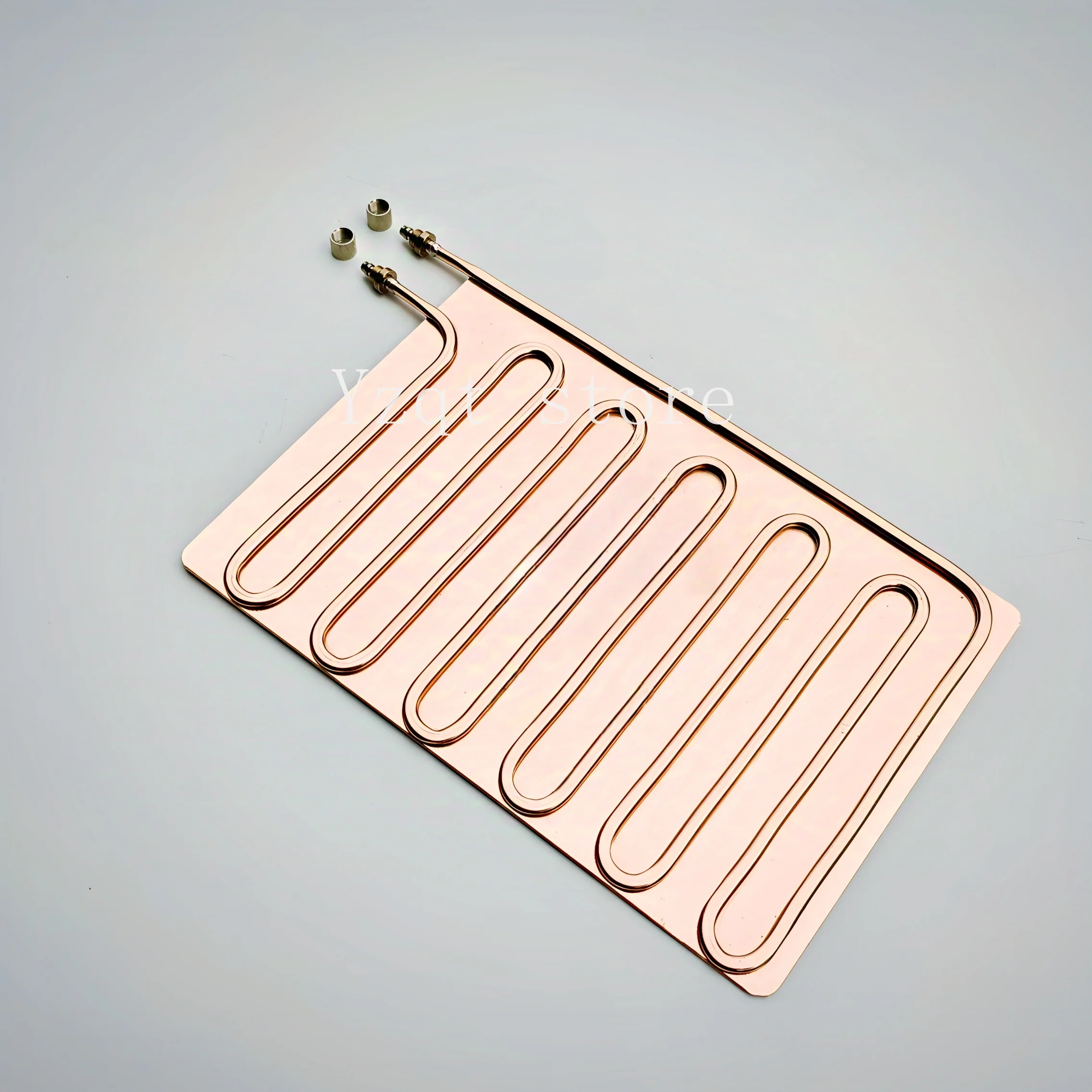 Tablet PC Mobile phone Copper heat dissipation water cooling sheet Semiconductor liquid DIY water cooling