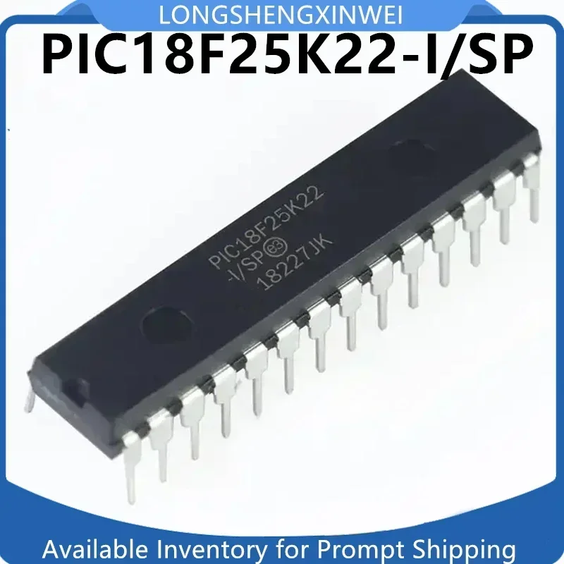 1PCS PIC18F25K22-I/SP PIC18F25K22 DIP28 SCM Chip IC Microcontroller Is New