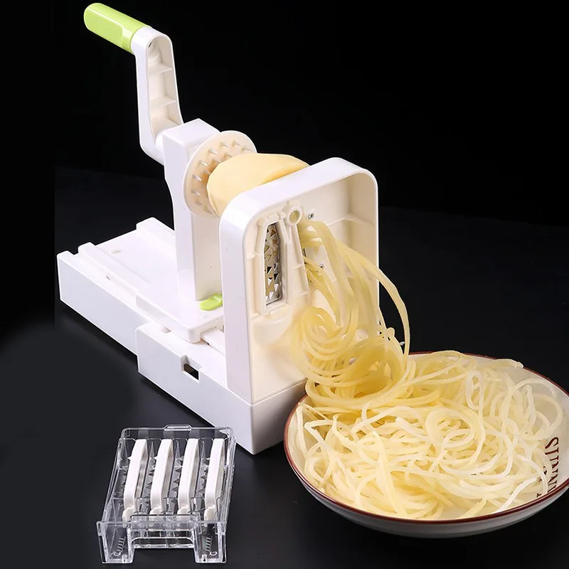 Waterfall Shredded Potatoes, Noodles, Twisted Super Long Silk, Hot Pot Artifact, Hand-cranked Cut Vegetables, Shredded Carrots