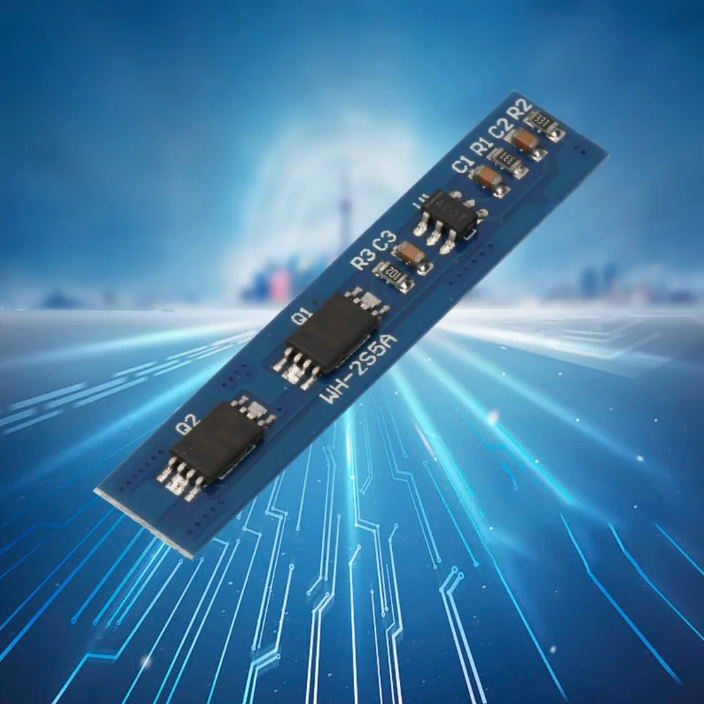 2S 5A Lithium Battery Protection Board Polymer Charge Discharge 7.2V 7.4V 8.4V Balance Protection Board PCB Balance
