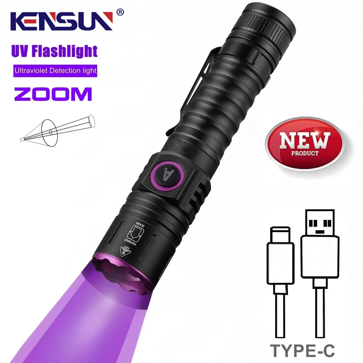 365/395Nm Uv Flashl…