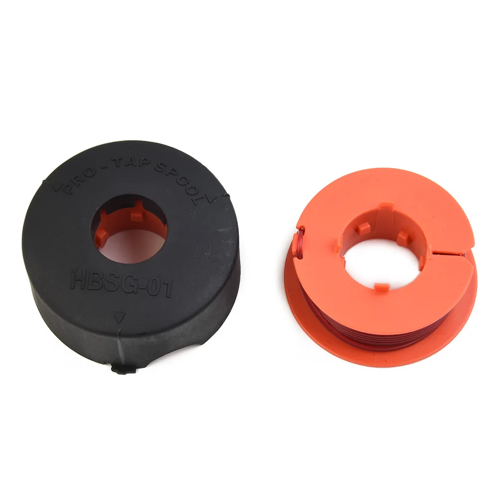 Head Cover and 2 Replacement Spool Lines for Bosch Pro Tap ART 26 30 Combitrim Easytrim Protap ART23 ART2300 ART300 F016l71088