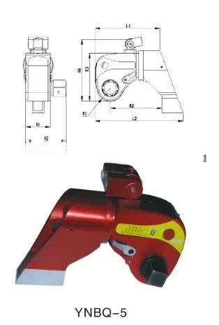 High Strength Super Quality Industrial Bolting Equipment Tools Hydraulic Torque Wrench