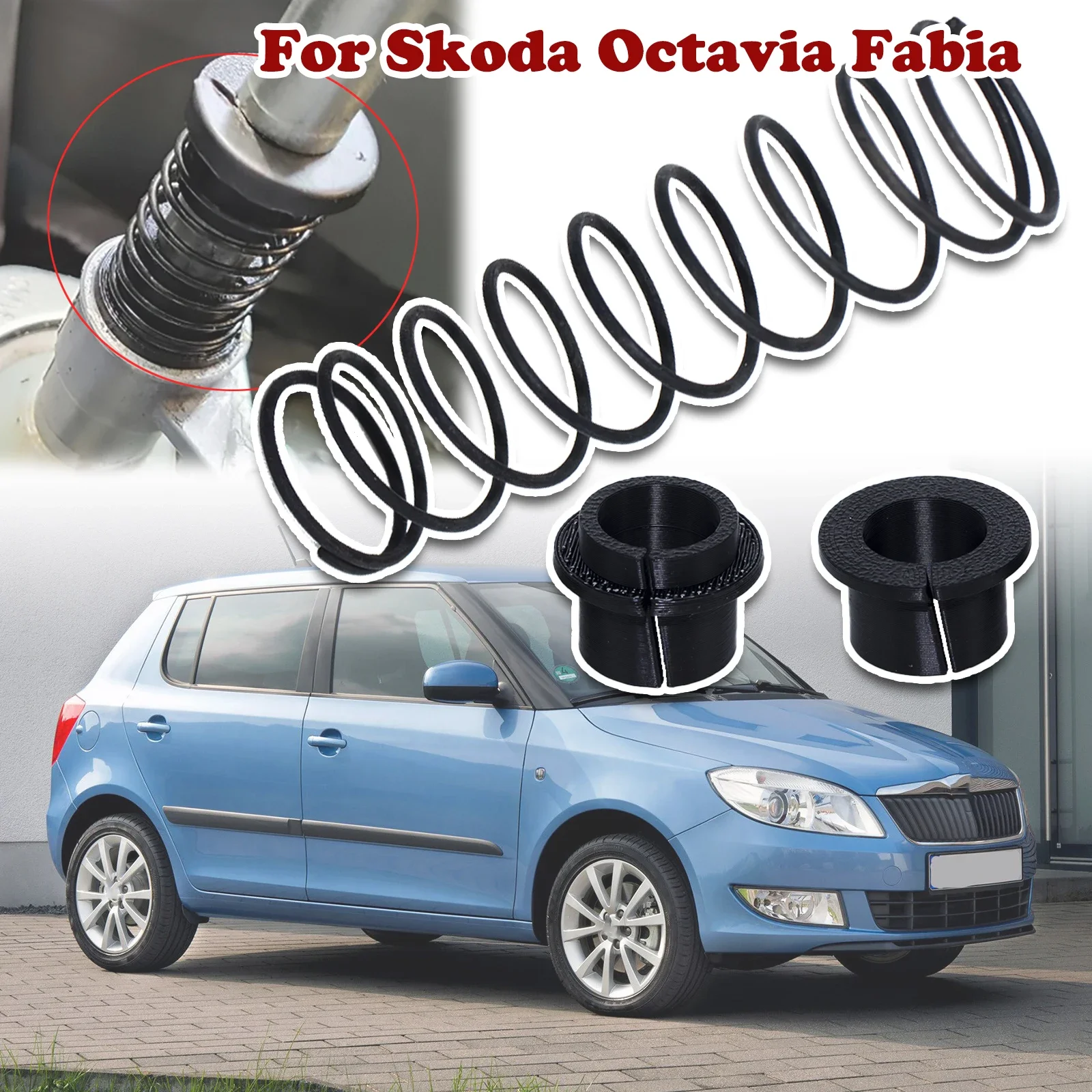 

For Skoda Octavia Fabia Gear stick Lever Shifter Shaft Bushing Kit Gear Shifting Issue Fix Manual Gearbox Spare PartsReplacement