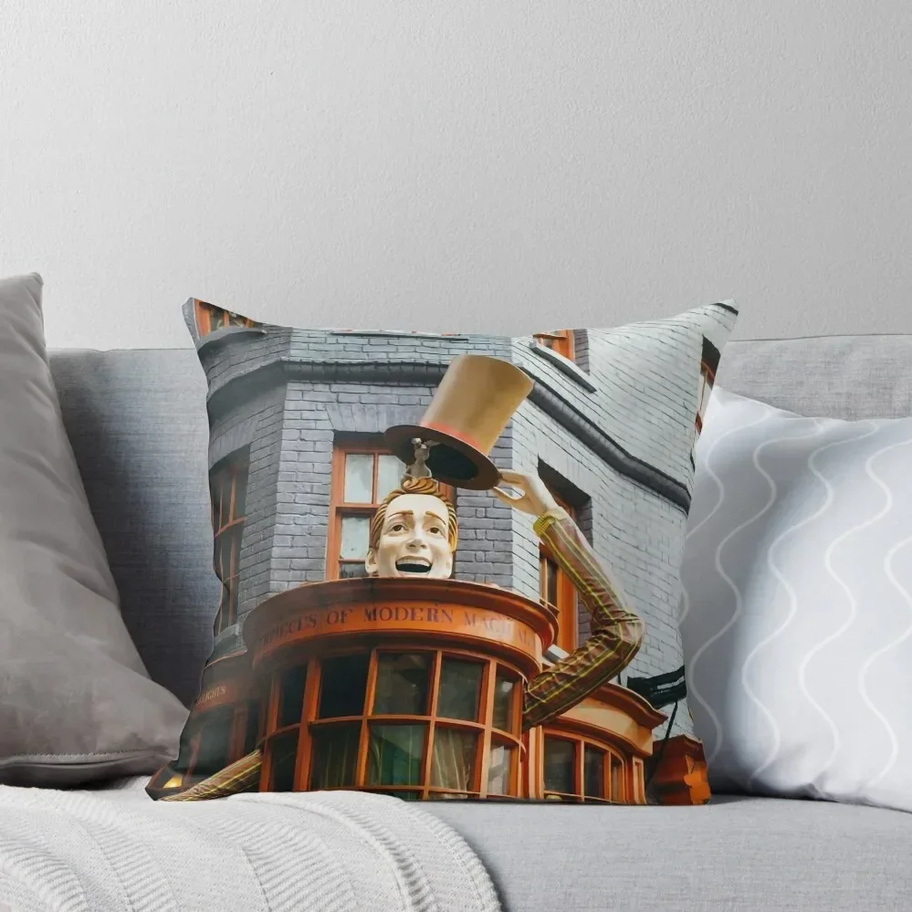 Weasley Wizard Wheezes Throw Pillow Elastic Cover For Sofa Pillow Case pillow