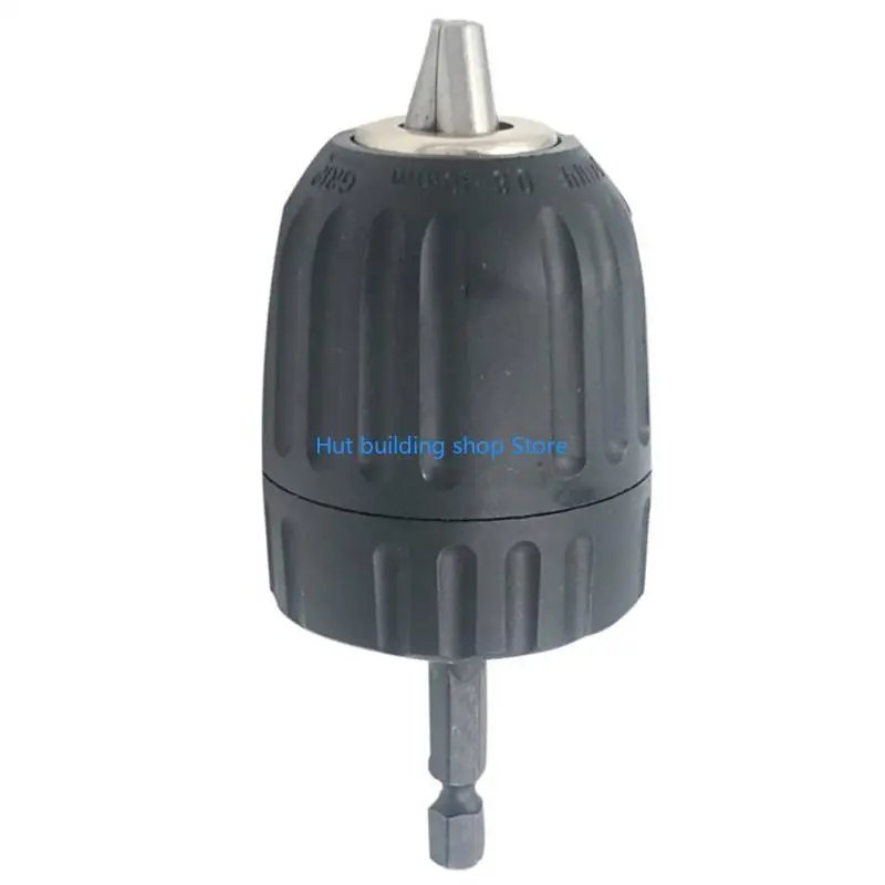 T21C Quick Changing High Durability Drill Chucks Adapter Converter Hexagonal Shank for Screwdriver and Drills 10mm Capacity