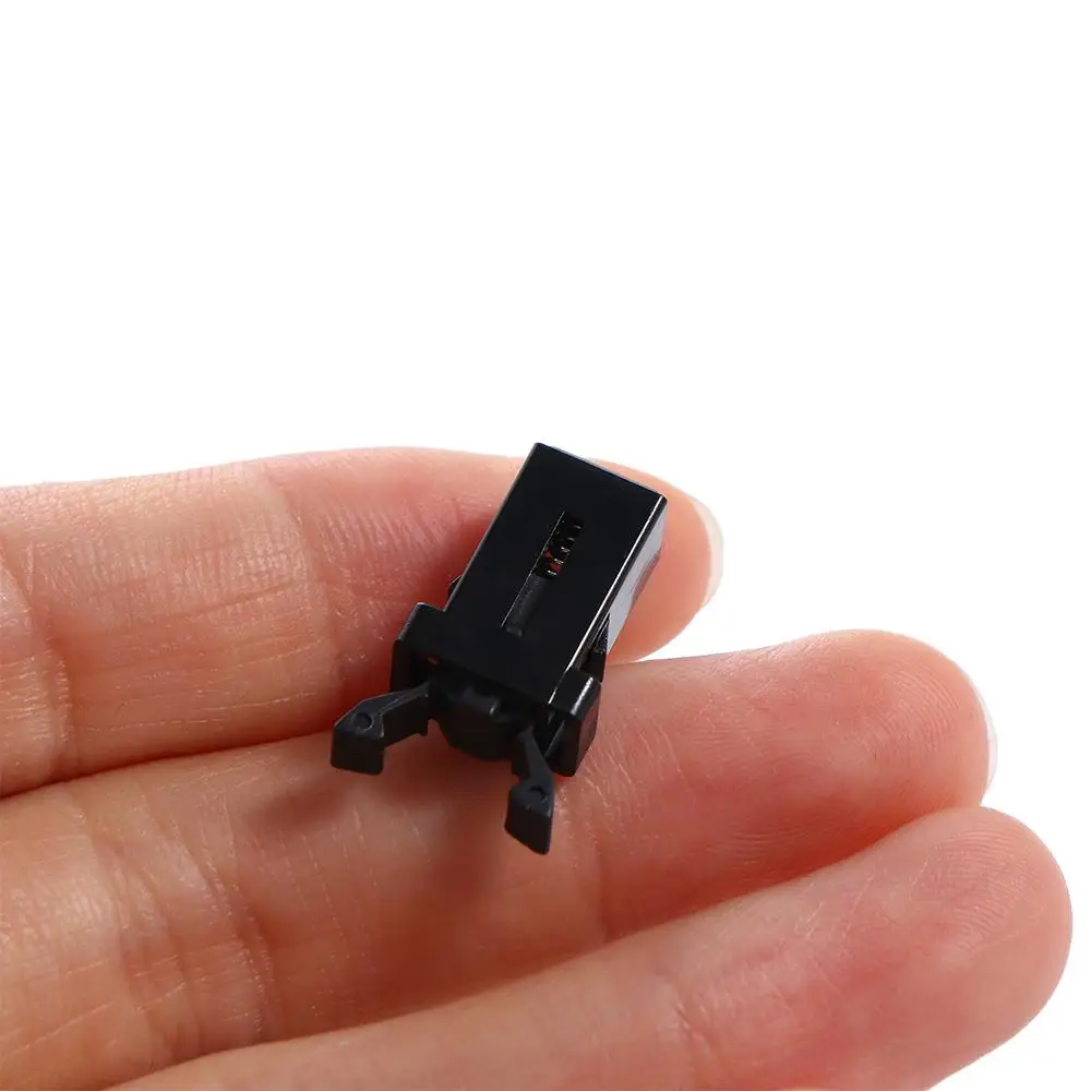 10Pcs Plastic For MS Air Conditioner Set Top Box Catch Bin Self-Locking Trash Can Buckles Repair Clip Switch Lock Door Lock