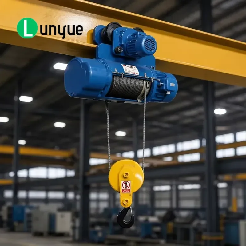 10 Ton Electric Wire Rope Hoist 380V CD1 Industrial Crane with Remote Control Durable Lifting Equipment