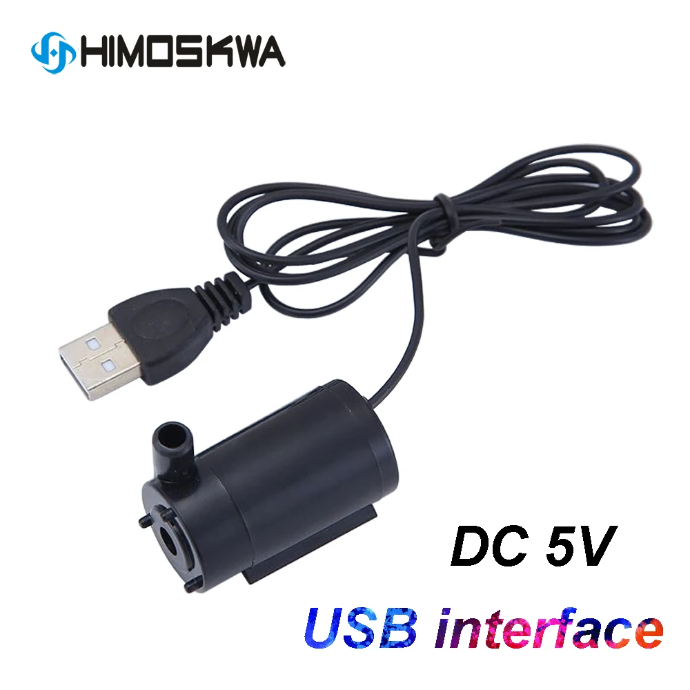 水中マイクロサブポンプ,低ノイズ,DC,5v,usb,p120 l/h,ダイビングキット用