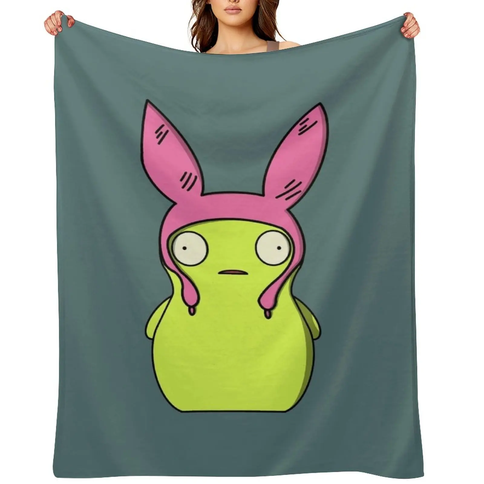 

Kuchi Kopi Louise Edition Throw Blanket valentine gift ideas sofa bed Plaid Furrys Blankets