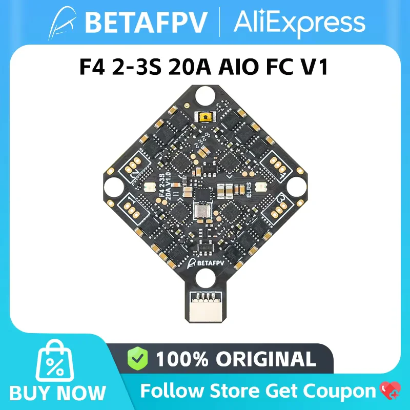 FC 20A AIO متوفر BETAFPV F4 2-3S V1 لـ Pavo 20 Pro Pavo Pico بدون فرش Whoop Quadcopter HX115 SE مسواك طائرات بدون طيار لتقوم بها بنفسك