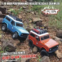 Rgt Rc Car 1:10 4wd Remote Control Crawler Off-road Rock Cruiser Rc-4 136100v3 4x4 Waterproof Electric Car Toys For Children