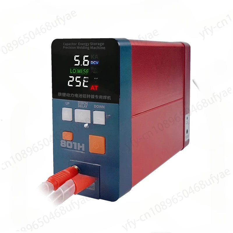 

801H Lithium Battery Spot Welding Machine High-power Pulse Welding Large Order Body Aluminum To Nickel Welding