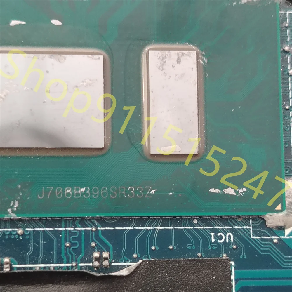 For Dell Latitude 5289 Laptop Motherboard CAZ40 LA-E111P 04T8FJ 0KJKKG 0PTJYM 0XY712 0J9XP9 i7-7600U 16G Fully Tested