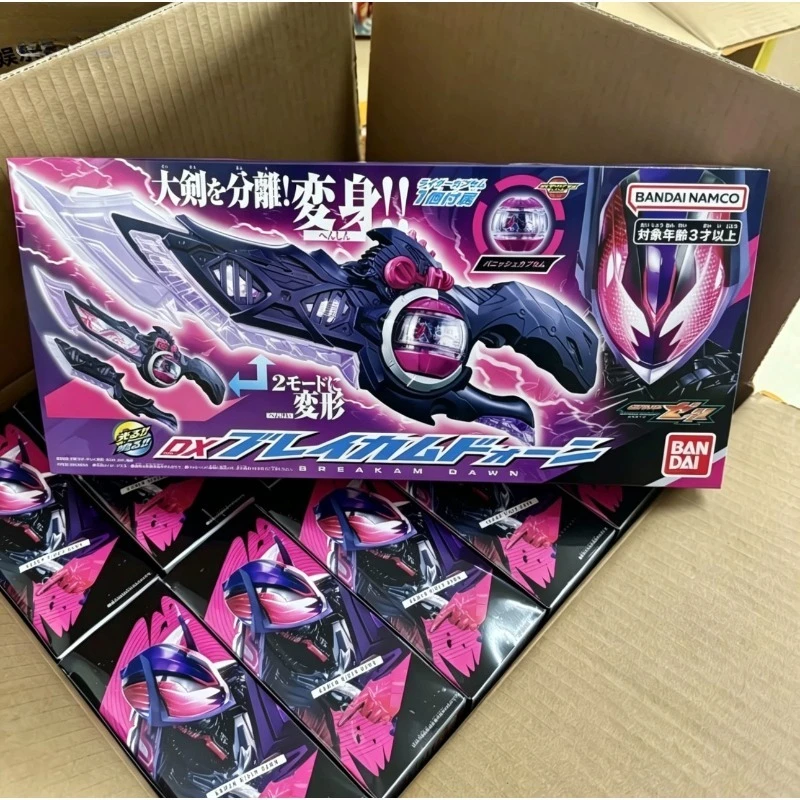 

В наличии BANDAI Kamen Rider Zeztz Kamen Rider Dawn DX Breakam Rider No. Трансформируемый пояс-игрушка для ролевых игр в стиле аниме (3 варианта)
