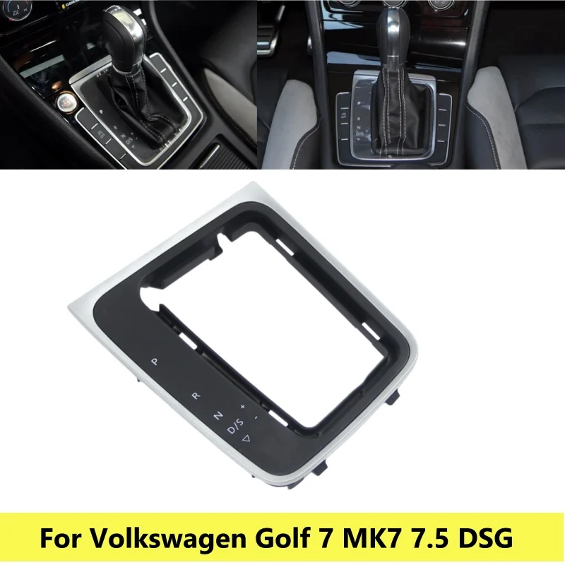 Panel de palanca de cambios automático, marco de la palanca, funda de la palanca de cambios, accesorios de estilo para coche, para Volkswagen VW Golf 7 MK7 7.5 DSG R
