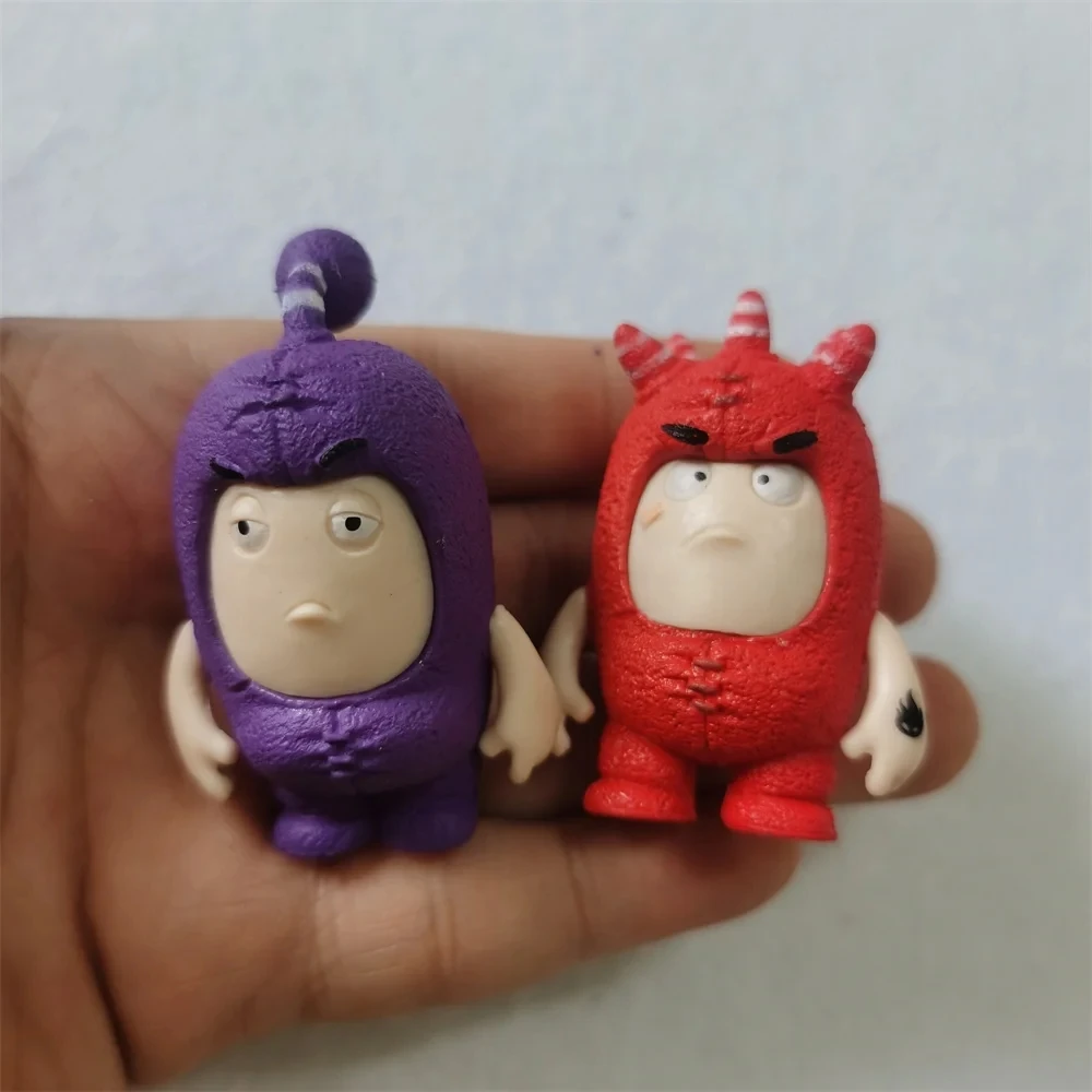 مجموعة Oddbods الأصلية مكونة من 7 قطع/مجموعة مع الرمز الأصلي على الظهر مجموعة محدودة من ألعاب شخصيات الرسوم المتحركة اللطيفة للأطفال أفضل هدية