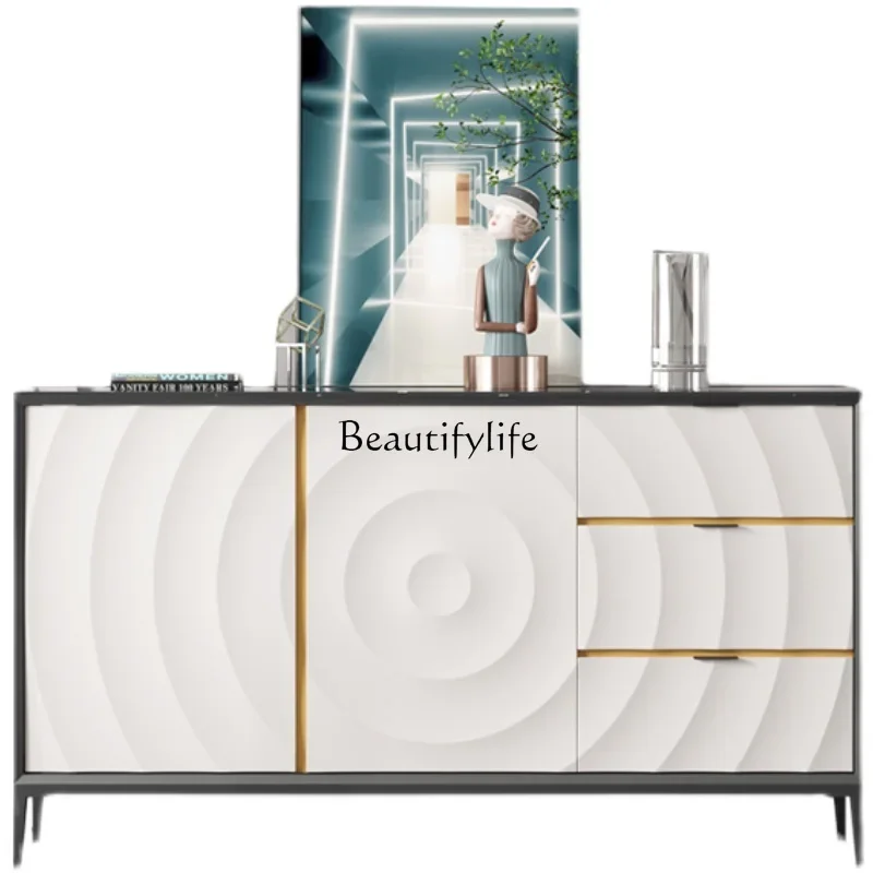 

FG11Light Luxury Entrance Entrance Cabinet Home Decoration Simple Modern Light Luxury Meal Side Wall Locker