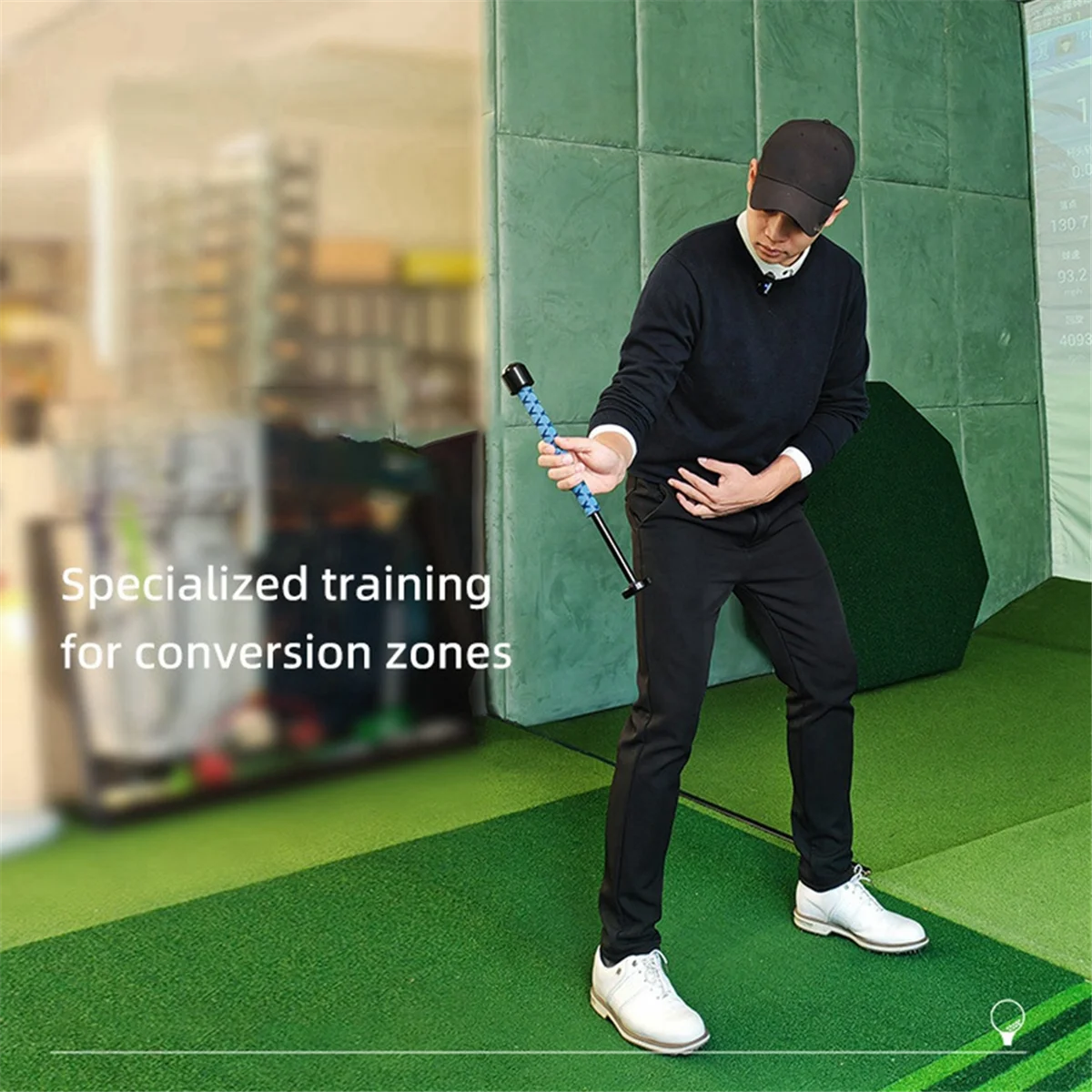QA88X Тренировочные пособия по качелях для гольфа Тренировочная клюшка для гольфа в помещении и на открытом воздухе Аксессуары для тренировок по гольфу