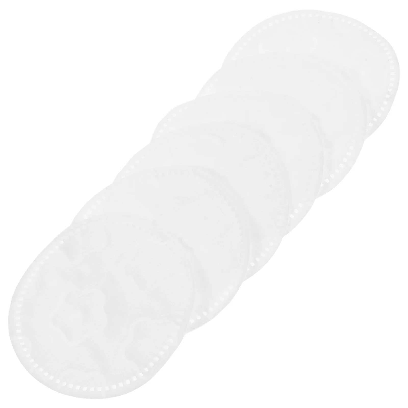 Almofadas removedoras de maquiagem de algodão rosto macio rodadas de algodão para limpeza diária almofadas faciais esfoliantes suaves para remoção segura de maquiagem