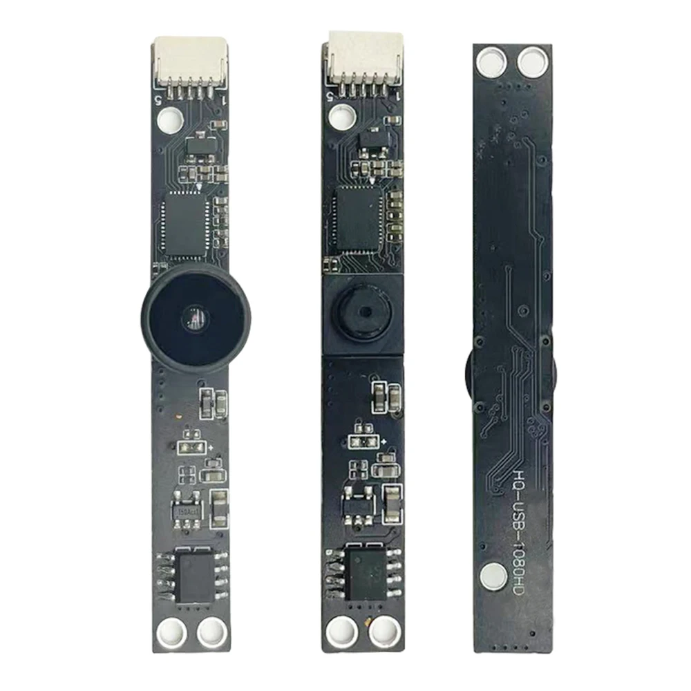 USB Camera Module 1080P HD NO Distortion MJPG 1920*1080 30FPS 2MP Fixed Focus 65 68 130 Degrees with Cable OTG UVC Drive-Free