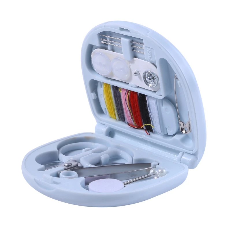 Home Travel Sewing Kit Box Exquisite and Portable Mini Portable Sewing Kit Needle Sewing Box Sewing Tools Box