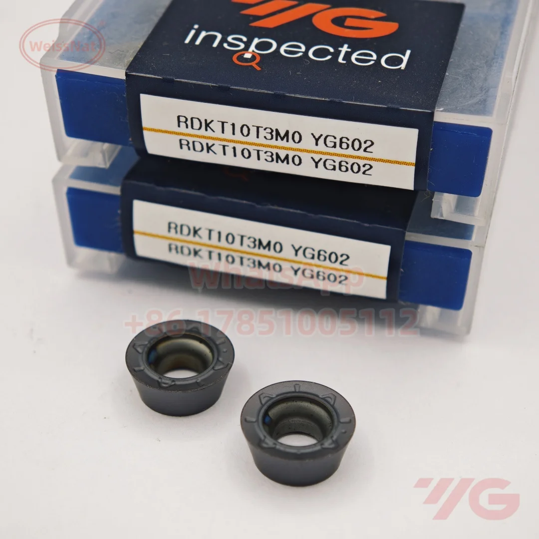 YG-1 RDKT0802MO RDKT10T3MO RDKT1204MO RDMT0802MO RDMT10T3MO RDMW0802MO RDMW1204MO RPMT10T3MO YG602 Milling Insert